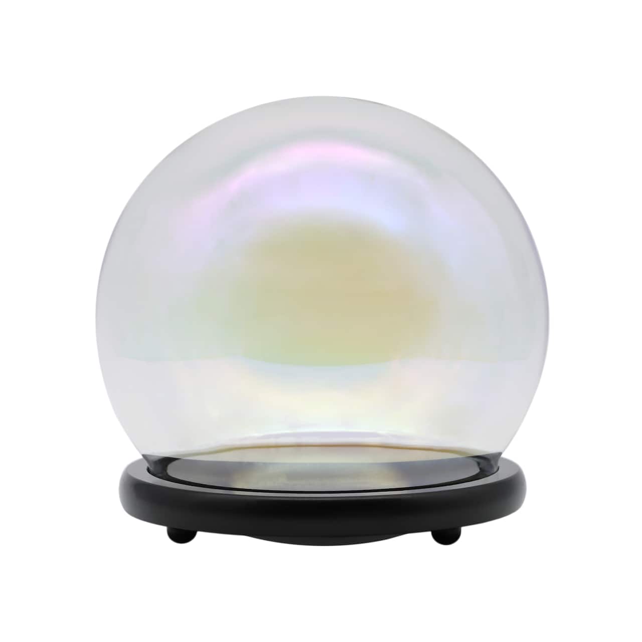 7" Iridescent Crystal Ball Cloche by Ashland®